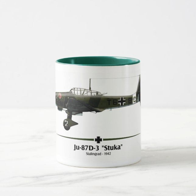 Ju-87 "Stuka" - Luftwaffe - Battle of Stalingrad Mug (Center)