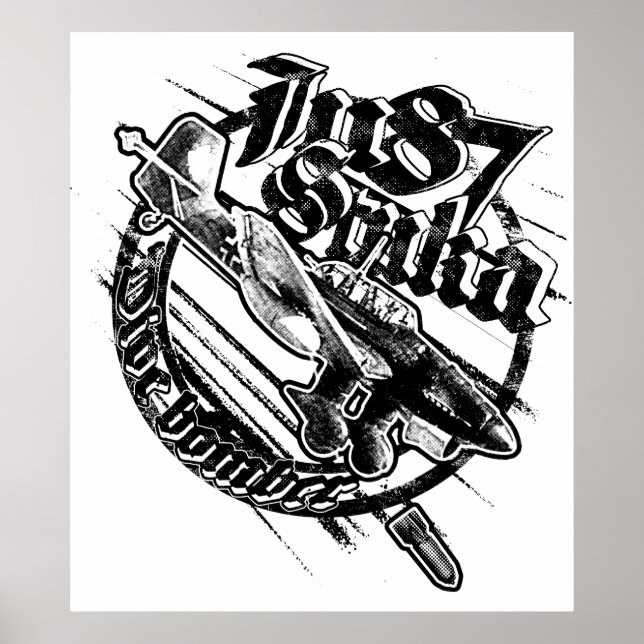 Ju 87 Stuka Poster (Front)