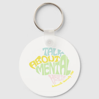 JU CMHC CSI "LETS TALK ABOUT MENTAL HEALTH" Key Keychain