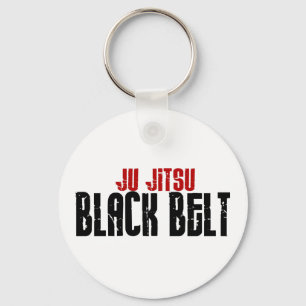 Ju Jitsu Black Belt Keychain
