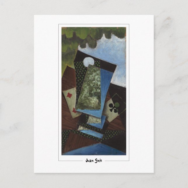 Juan Gris #126 - Carte postale d'art (Devant)