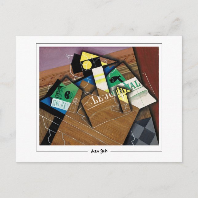 Juan Gris #12 - Carte postale Art (Devant)