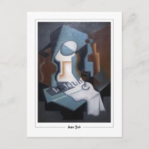 Juan Gris #169 - Carte postale d'art fin