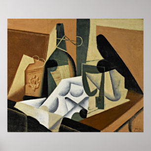 Juan Gris - The White Tablecloth Poster