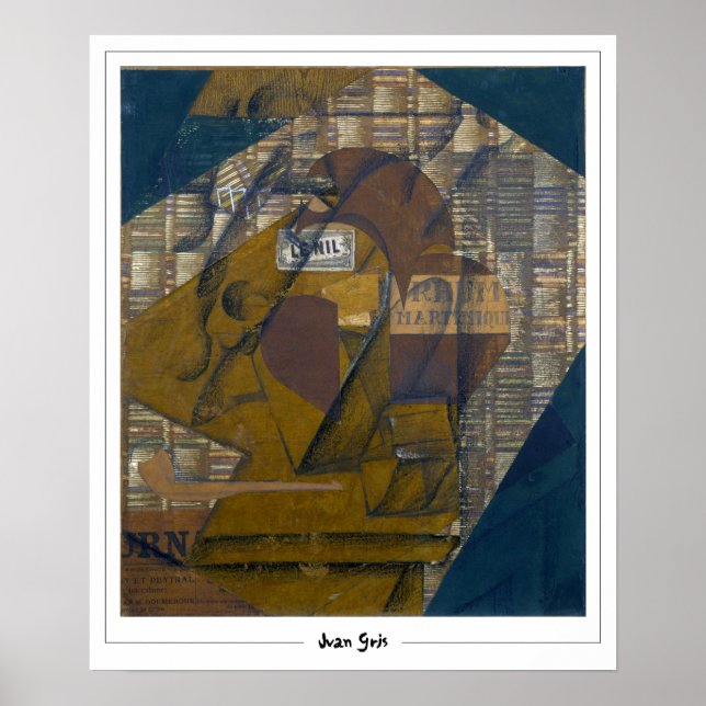 Juan Gris Zedign Art Poster #188 (Front)