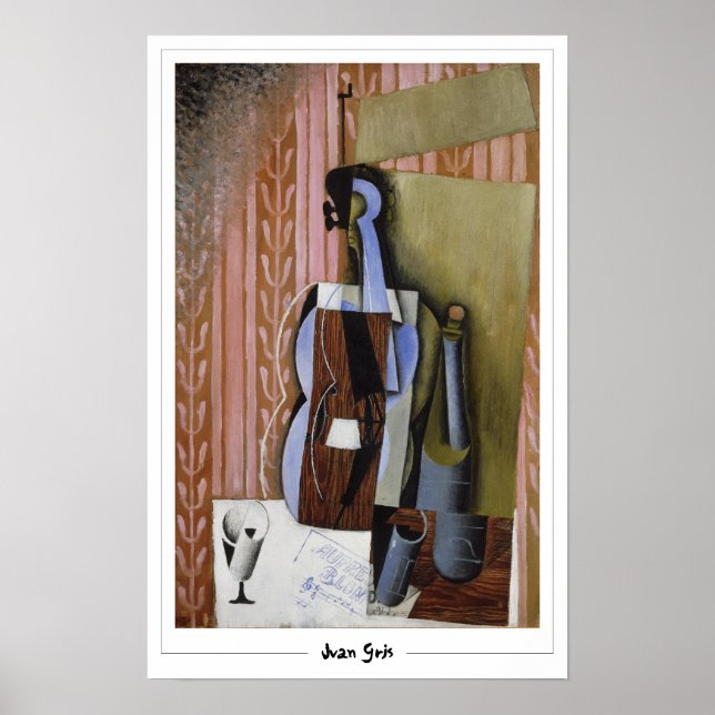 Juan Gris Zedign Art Poster #243 (Front)