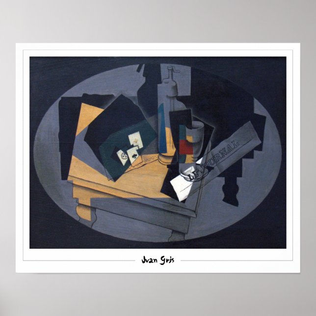 Juan Gris Zedign Art Poster #270 (Front)