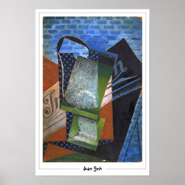 Juan Gris Zedign Art Poster #272 (Front)