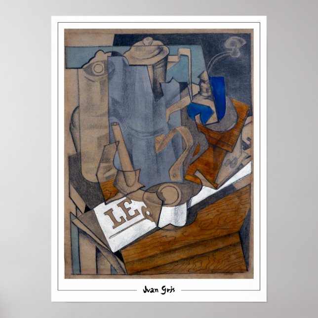 Juan Gris Zedign Art Poster #284 (Front)