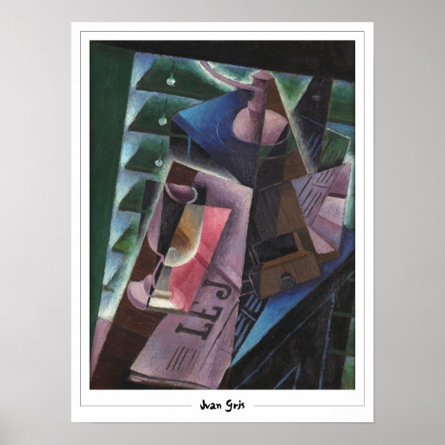 Juan Gris Zedign Art Poster #296 (Front)