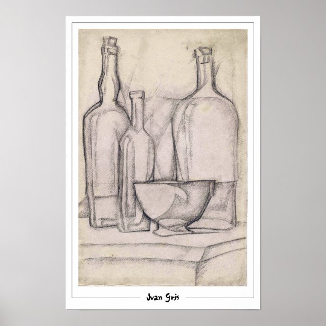 Juan Gris Zedign Art Poster #321 (Front)