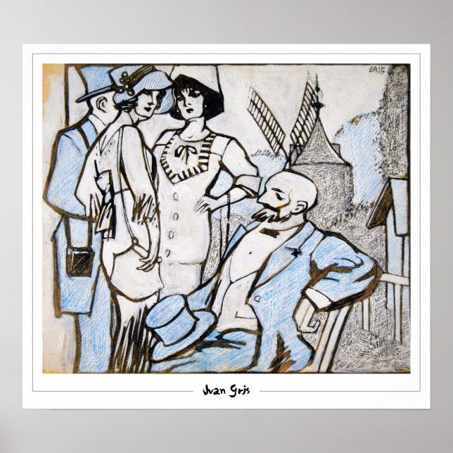 Juan Gris Zedign Art Poster #8 (Front)