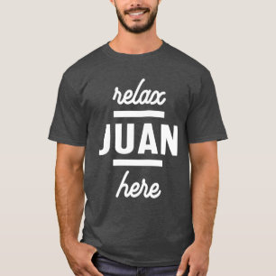 Juan Personalized Name Birthday Gift T-Shirt