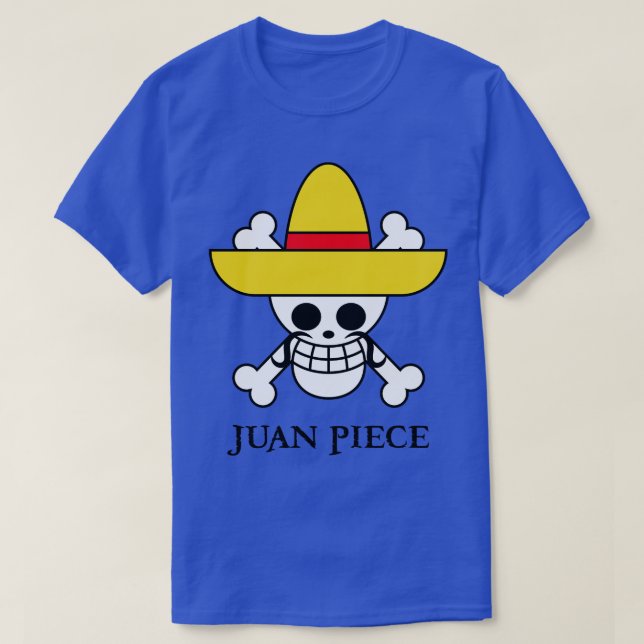 Juan Piece Pirate King V2 T-Shirt (Design Front)