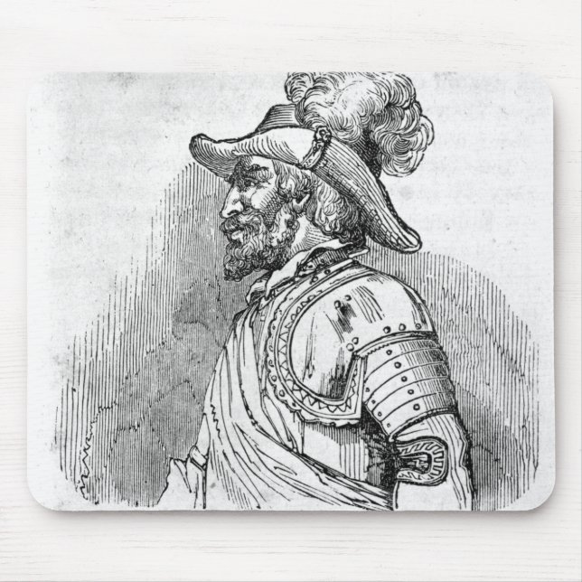 Juan Ponce de Leon Mouse Pad (Front)