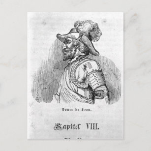 Juan Ponce de Leon Postcard