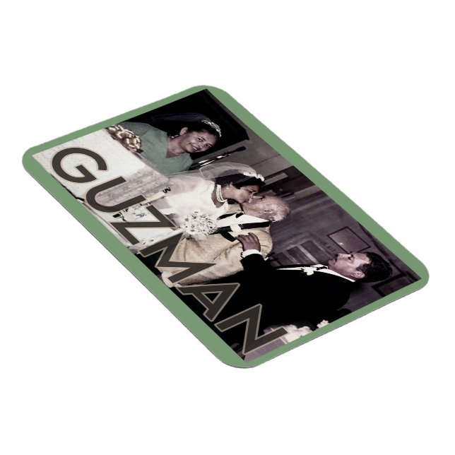 JUAN SR & JUANITA GUZMAN ANNIVERSARY-  MAGNET (Right Side)