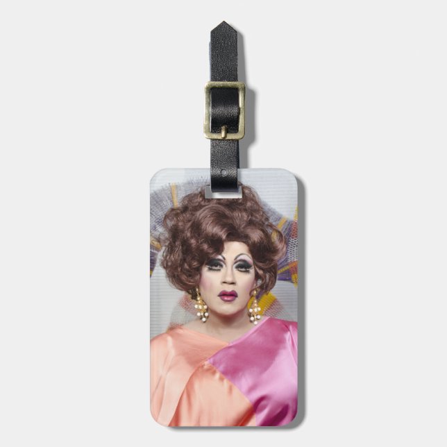 Juanita MORE! Luggage Tag (Front Vertical)