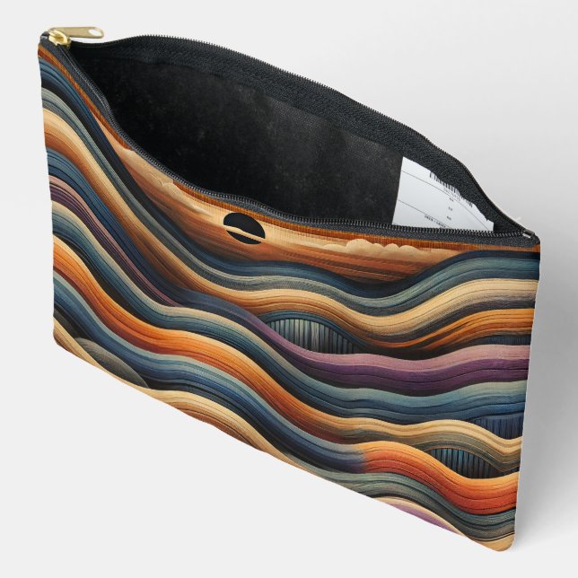 “JUAREZ” Large Accessory Pouch | Our Heritage (Open)