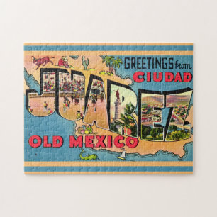 Juarez Mexico Greeting Jigsaw Puzzle