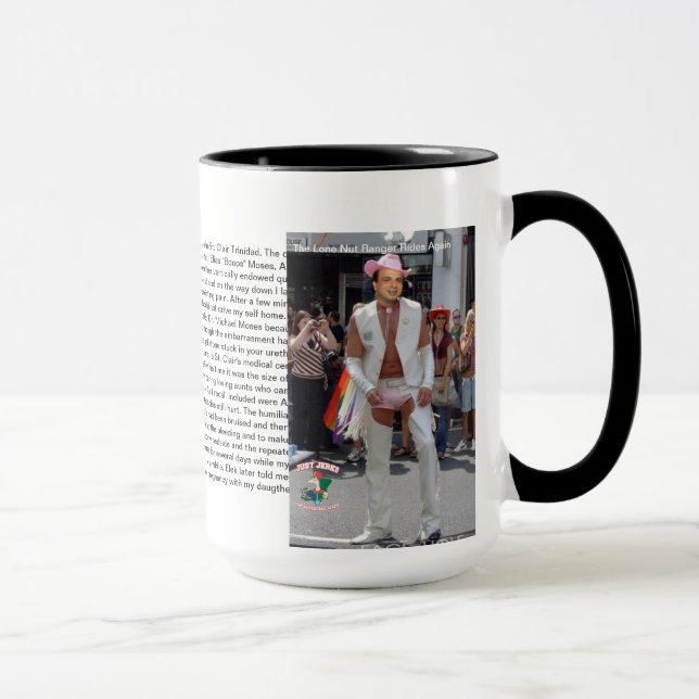 Jubbalups official lone nut story mug (Right)