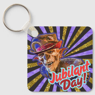 Jubilant Day Keychain