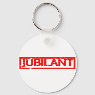 Jubilant Stamp Keychain