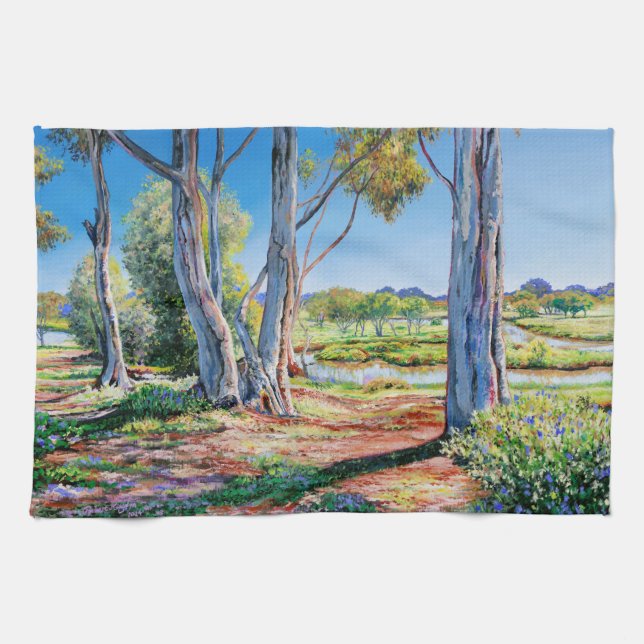 Jubilate Deo - Kitchen Towel (Horizontal)