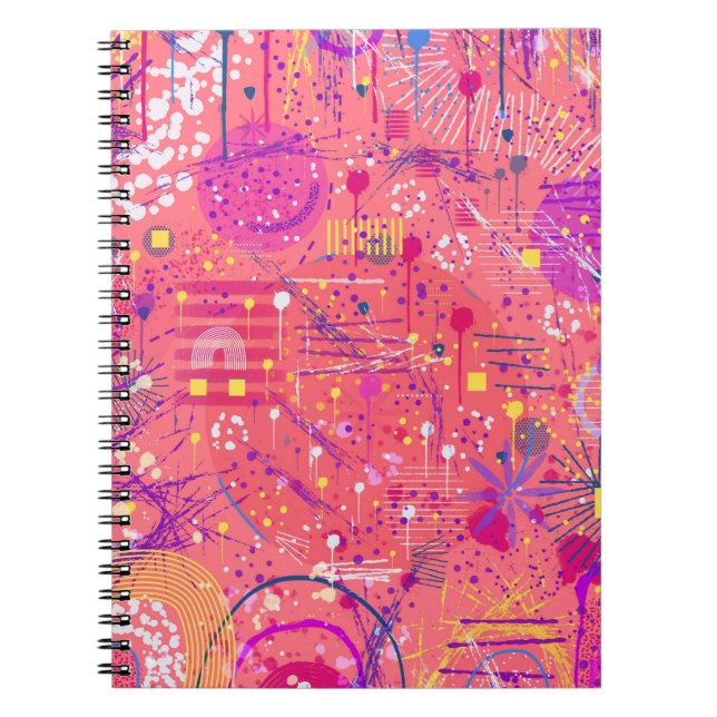 Jubilation: Maximalist Art Notebook (Front)