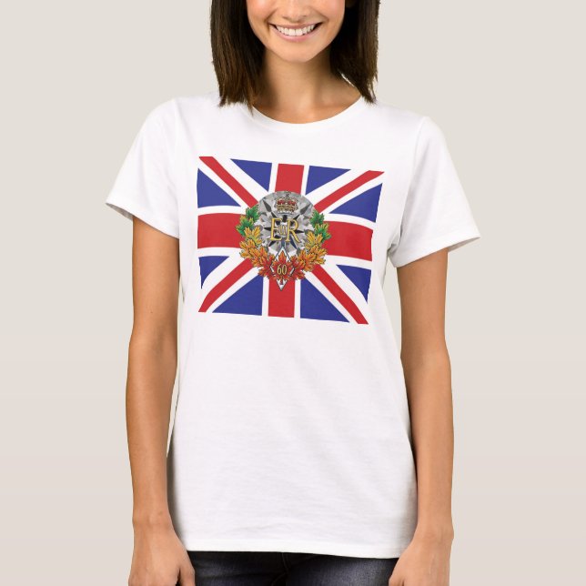 Jubilé de diamant T-shirts de célébration de 60 (Devant)