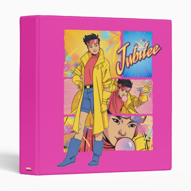 Jubilee Character Panel Graphic Binder (Front/Spine)