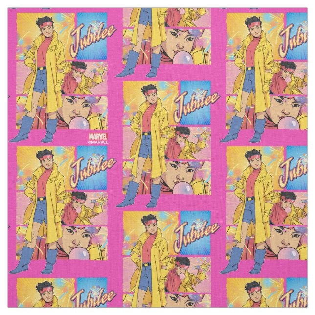 Jubilee Character Panel Graphic Fabric (Swatch)
