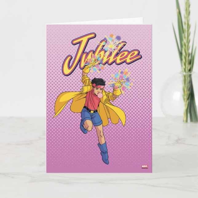 Jubilee Character Pose Card (Front)
