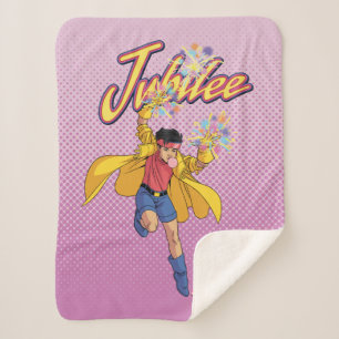 Jubilee Character Pose Sherpa Blanket