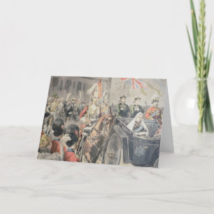 Jubilee of the Queen of England Card