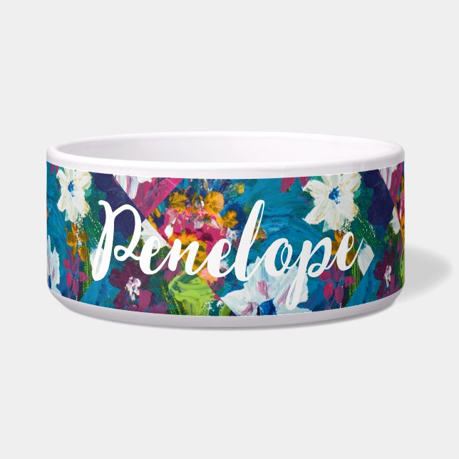 Jubilee Pet Bowl - Customize Name (Front)