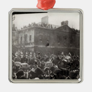 Jubilee Procession in Whitehall, 1887 Metal Ornament