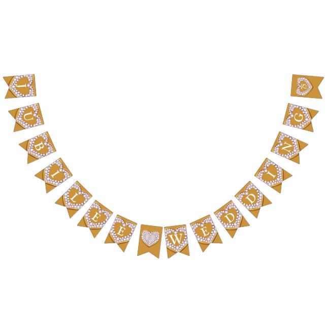 Jubilee wedding anniversary 75th photo bunting flags (All)