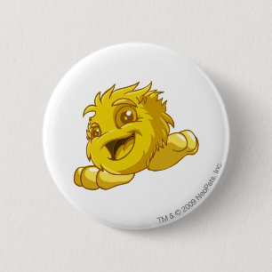 JubJub Gold 2 Inch Round Button