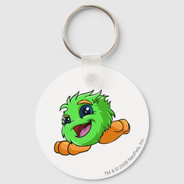 JubJub Green Keychain (Front)