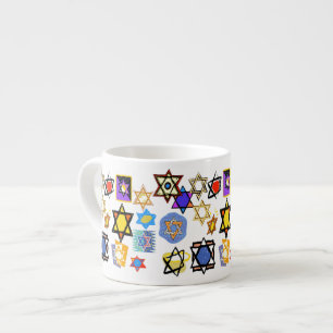 JUDAIC GIFTS TEACUPS EXPRESSO MUGS - BEST GIFTS