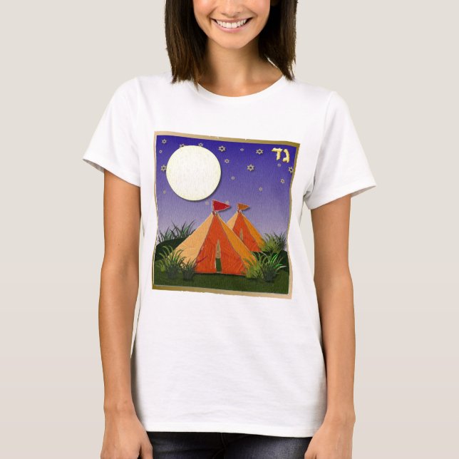Judaica 12 Tribes Israel Gad T-Shirt (Front)