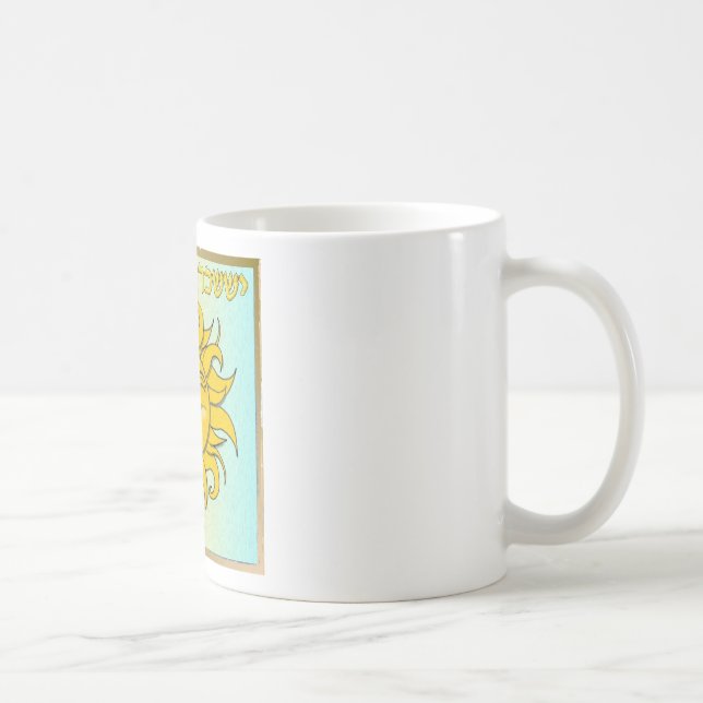 Judaica 12 Tribes Israel Issachar Coffee Mug (Right)
