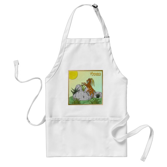 Judaica 12 Tribes Israel Naphtali Standard Apron (Front)