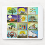 Judaica 12 Tribes of Israel Art Mouse Pad<br><div class="desc">You are viewing The Lee Hiller Design Collection. Apparel,  Gifts & Collectibles  Lee Hiller Photography or Digital Art Collection. You can view her Nature photography at http://HikeOurPlanet.com/ and follow her hiking blog within Hot Springs National Park.</div>