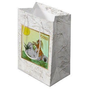 Judaica 12 Tribes Of Israel Art Naphtali Gift Bag
