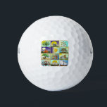 Judaica 12 Tribes Of Israel Art Print Golf Balls<br><div class="desc">You are viewing The Lee Hiller Photography Art and Designs Collection of Home and Office Decor,  Apparel,  Gifts and Collectibles. The Designs include Lee Hiller Photography and Mixed Media Digital Art Collection. You can view her Nature photography at http://HikeOurPlanet.com/ and follow her hiking blog within Hot Springs National Park.</div>