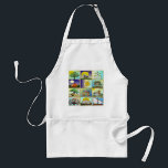 Judaica 12 Tribes of Israel Art Standard Apron<br><div class="desc">You are viewing The Lee Hiller Design Collection. Apparel,  Gifts & Collectibles  Lee Hiller Photography or Digital Art Collection. You can view her Nature photography at http://HikeOurPlanet.com/ and follow her hiking blog within Hot Springs National Park.</div>
