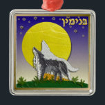 Judaica 12 Tribes Of Israel Benjamin Metal Ornament<br><div class="desc">You are viewing The Lee Hiller Design Collection. Apparel, Gifts & Collectibles Lee Hiller Photography or Digital Art Collection. You can view her Nature photography at http://HikeOurPlanet.com/ and follow her hiking blog within Hot Springs National Park.</div>