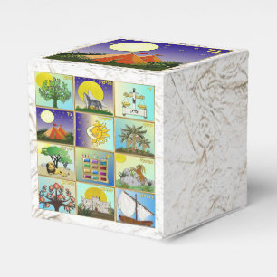 Judaica 12 tribes of Israel Gad Favour Box